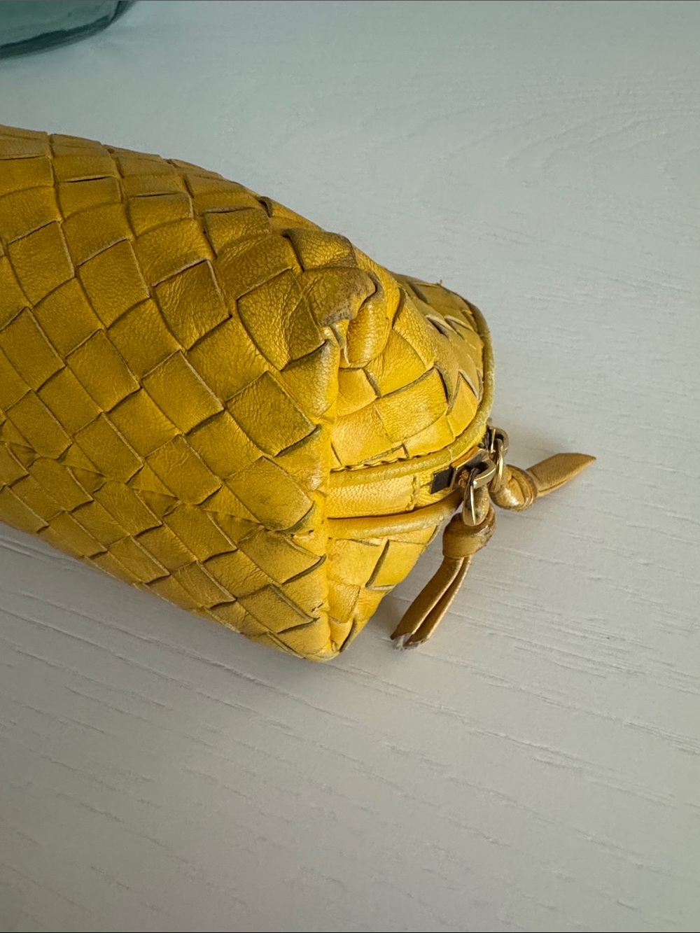 Bottega Veneta Yellow Clutch Pouch - Picture 3 of 10